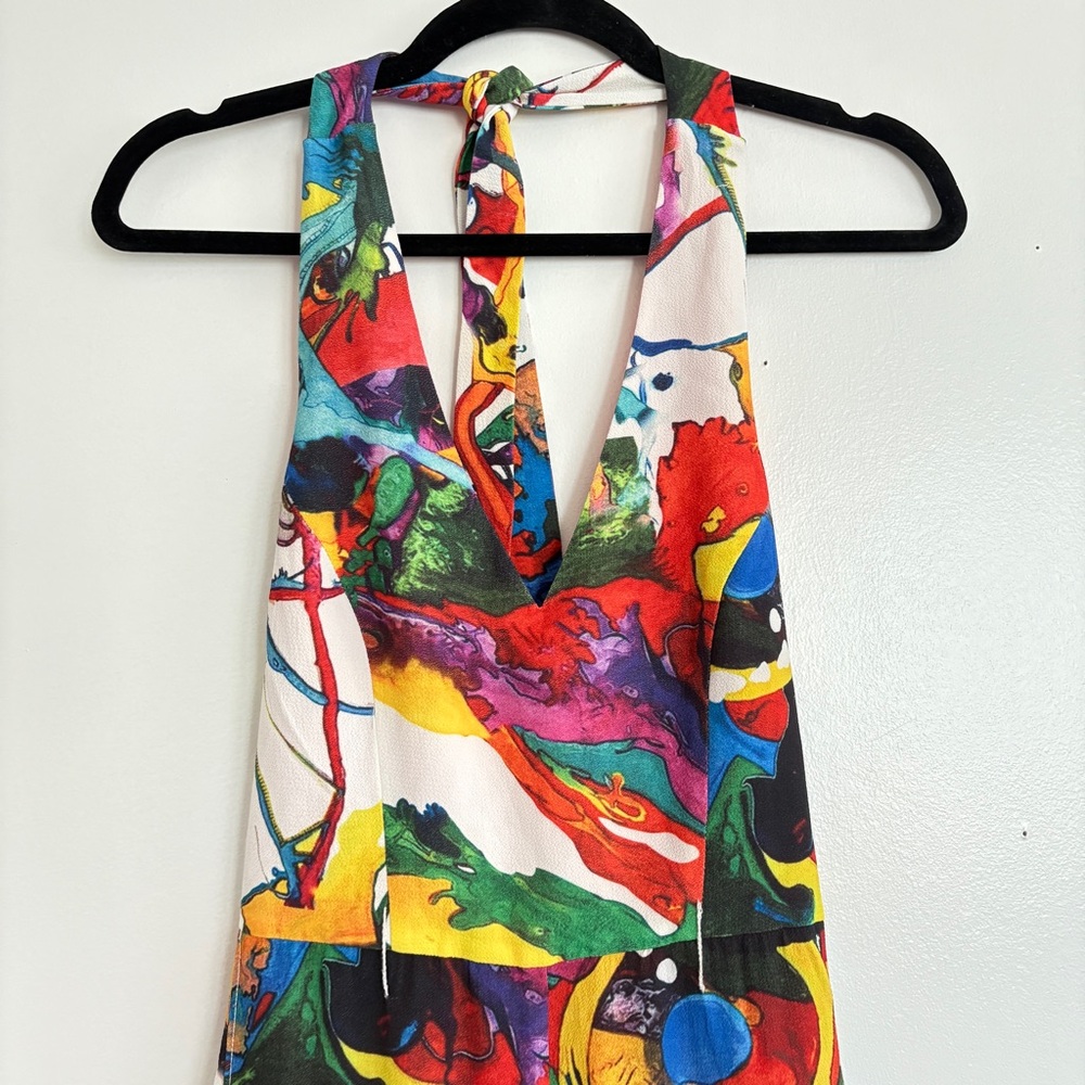 Alberto Makali Multicolor Abstract Jumpsuit - Picture 3 of 13